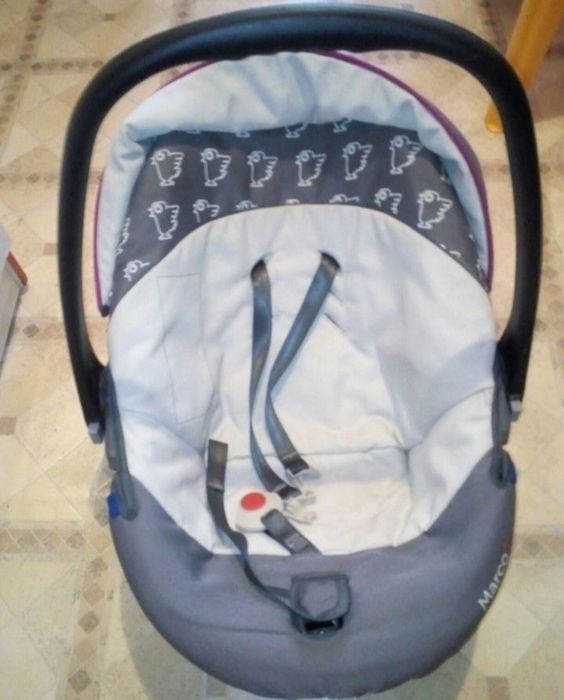 Fotelik- nosidelko Marco dla dzieci do 13kg + gratis mis