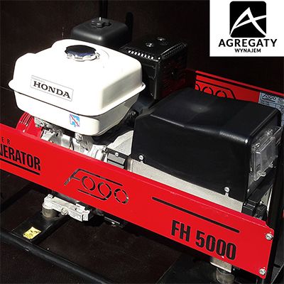 Agregat prądotwórczy generator prądu Fogo Sdmo Honda Pramac Wynajem