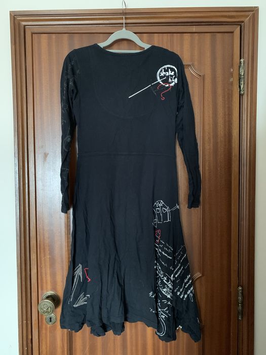 Vestido assimetrico Desigual