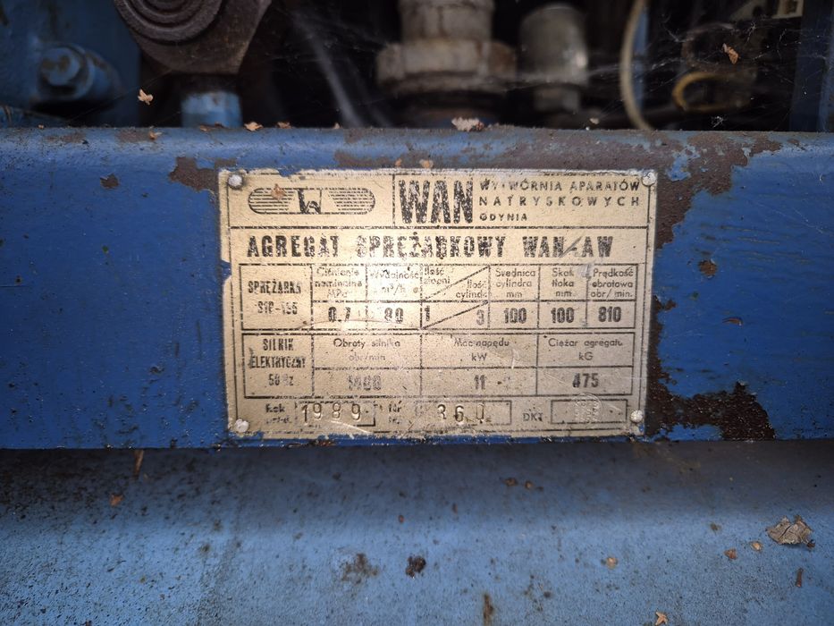 Sprężarka Kompresor WAN 3 tloki