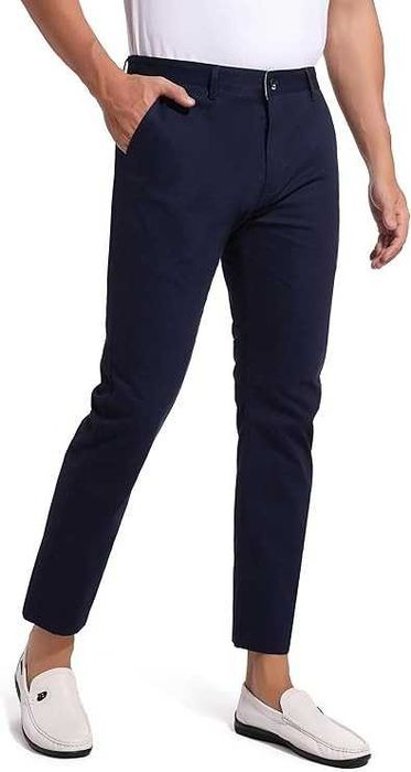 ziilay Spodnie Chino Męskie 7/8 L