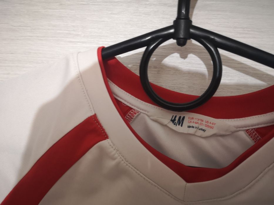 Koszulka reprezentacji Polski nr 9 H&M 120 cm