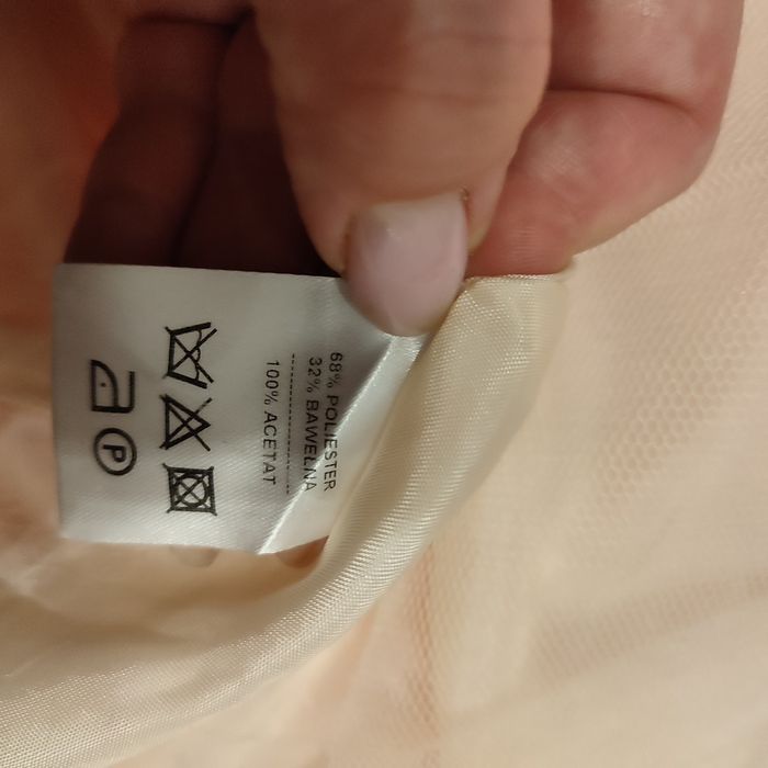 Sukienka Solar 42/XL brzoskwiniowa