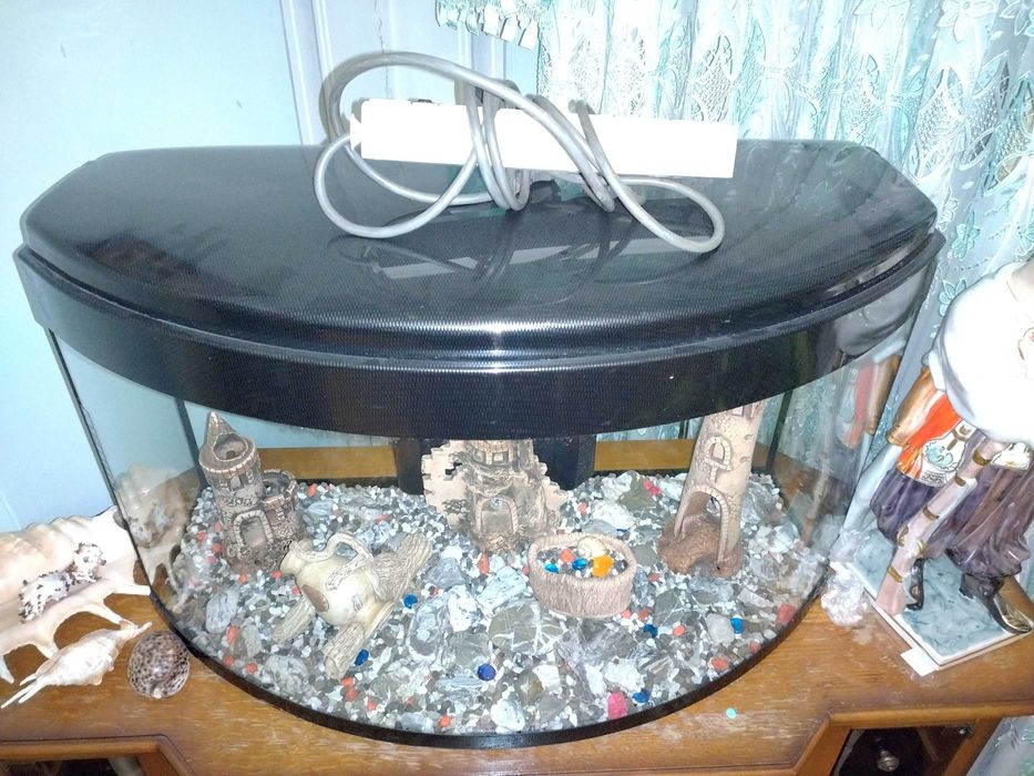 Акваріум для дома декорований 150л