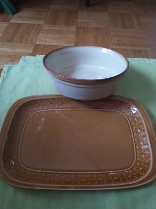 Duża miska porcelitowa