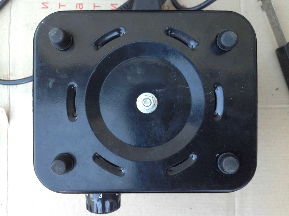 Электрическая плитка (НЕрабочая) для розжига угля с регулятором т-ры