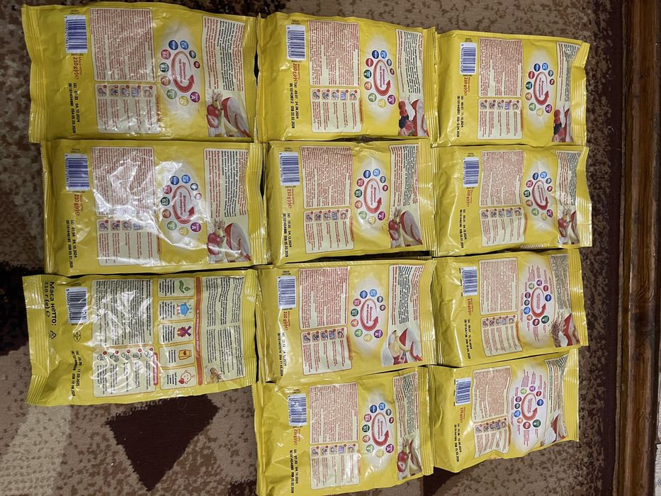 Каша миллупа и BoboVita