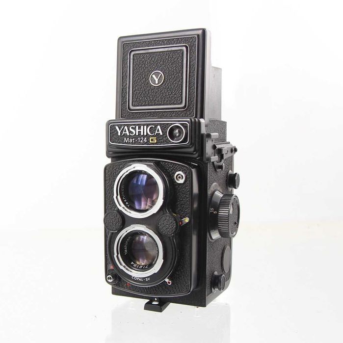 Yashica Mat 124G - Câmara TLR Médio Formato