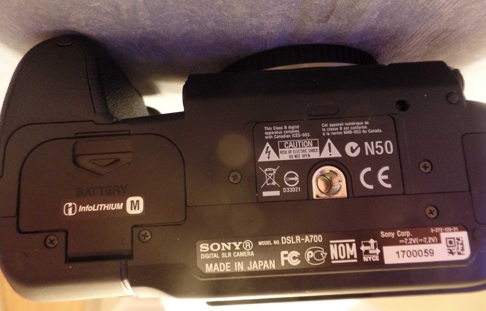 Sony DSLR-A700 Corpo imaculada (C8)
