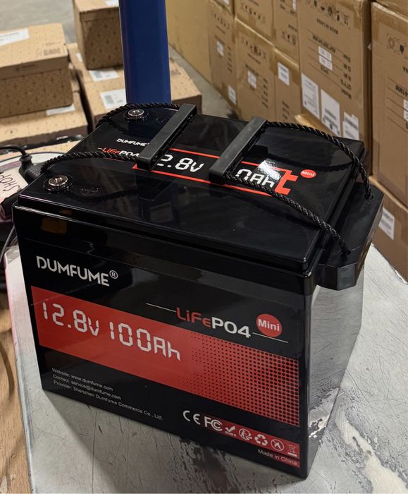 !ОСТАННІ!Акумулятор DUMFUME 12V 100Ah LiFePO4 (Redodo/volt/datouboss)