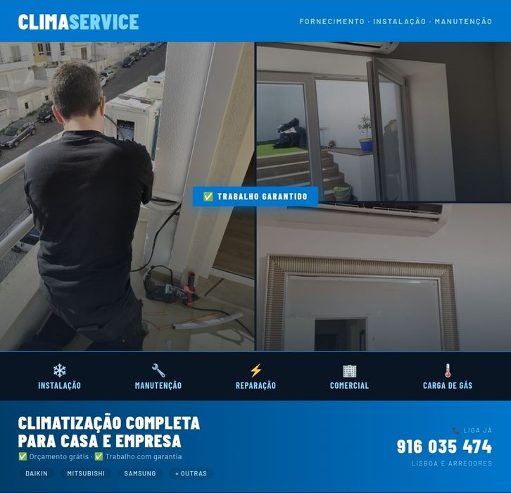 Instalação Ar Condicionado – Clímax