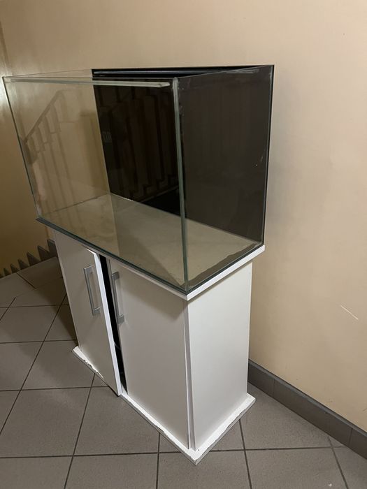 Akwarium 140L full optic white + szafka gratis szklo 4mm