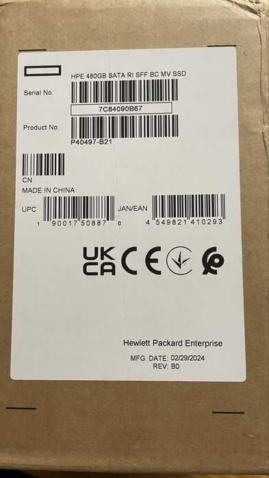 SSD накопичувач Intel D3-S4520