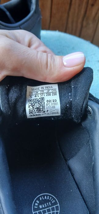 Чорні круті кеди   Adidas