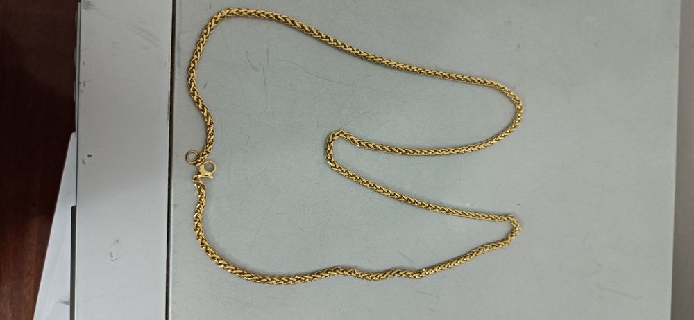 Fios dourados banhados a ouro de 24 kilats de 60 cm