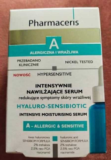 PHARMACERIS A HYALURO-SENSIBIOTIC intensywnie nawilżające serum