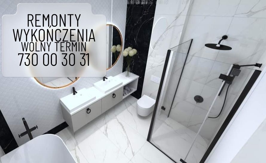 Remonty wykończenia pod klucz, glazura elektryka hydraulika wolny termin !!!