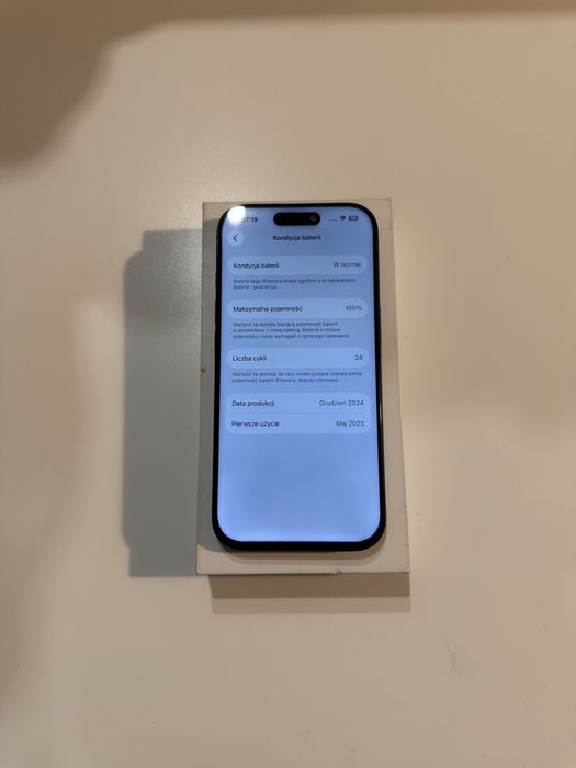 Iphone 16 pro 256GB black titanium dowód zakupu