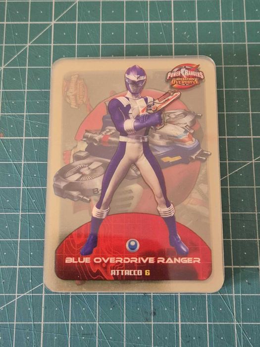 Power Ranger Operation Overdrive Lamincards