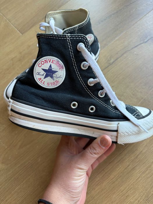 Converse CHUCK TAYLOR ALL STAR LIFT UNISEX -trampki wysokie rozmiar 32 dla dzieci