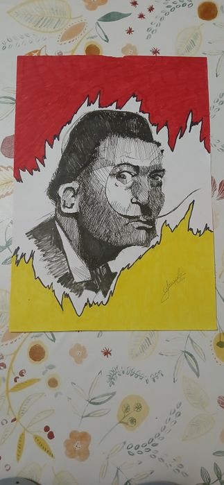 Desenho de Salvador Dalí