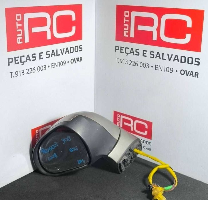 Espelho Retrovisor Esquerdo 0206040 - PEUGEOT 308 I