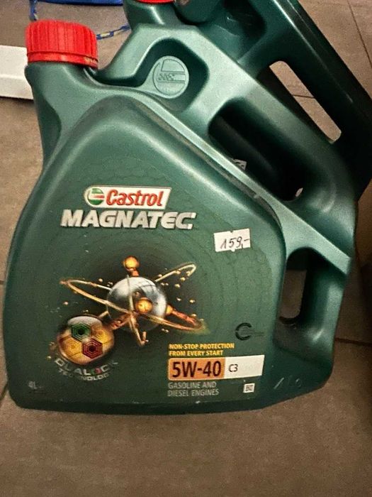 OLEJ silnikowy Castrol Magnatec  5w40 c3 4l wyprzedaż