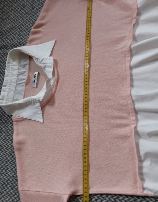 Sweter Max&Moi wełna + kaszmir + bawełna