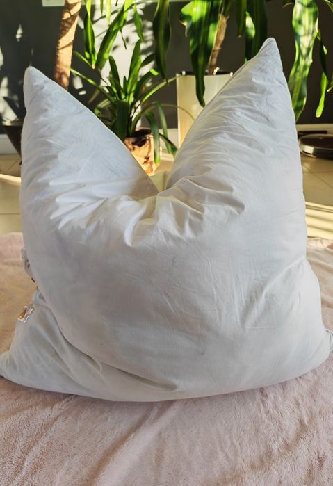 Luksusowa poduszka hotelowa Hanse 80×80 – używana, jak nowa