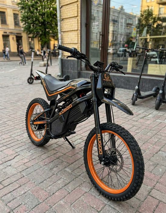 Електровпітбайк KUGOO Wish02 pro  — до 60 км/год / амортизатори / 2500Вт