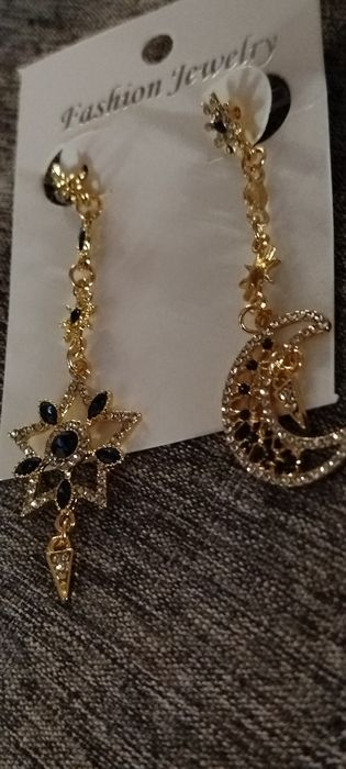 Komplet kolczyki damskie fashion jewerly