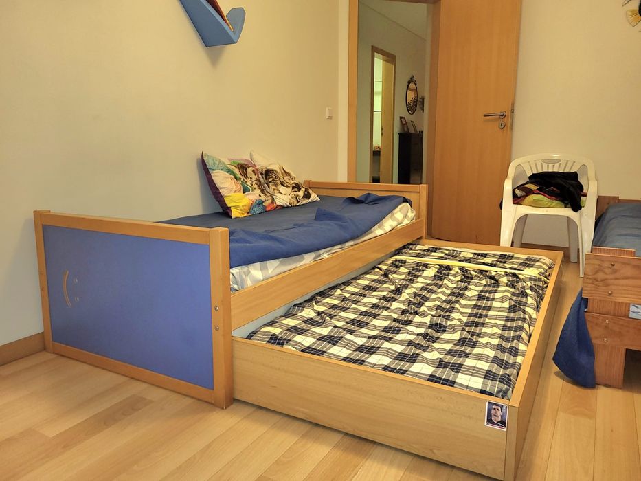 Cama de criança com gavetão cama