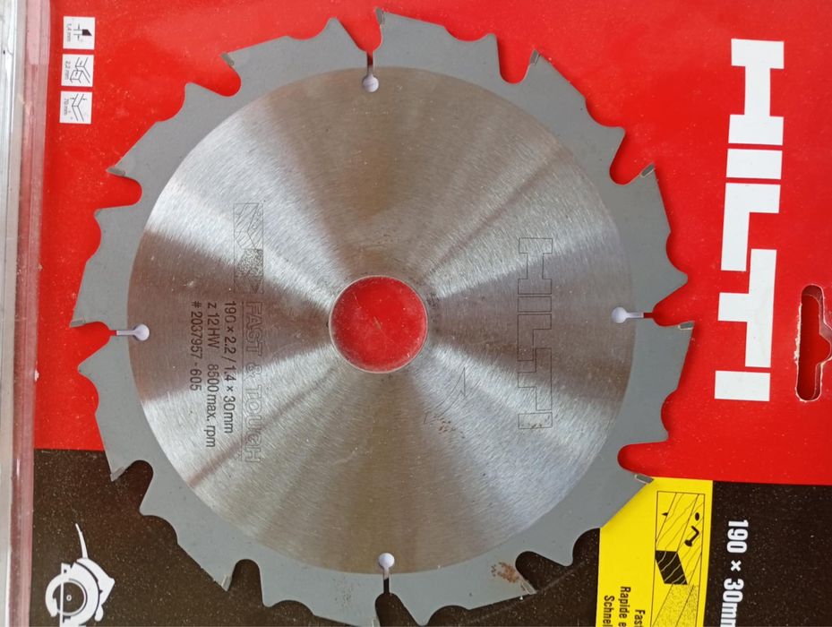 пиляльний диск Hilti SCB WS FT 190x30 Z12