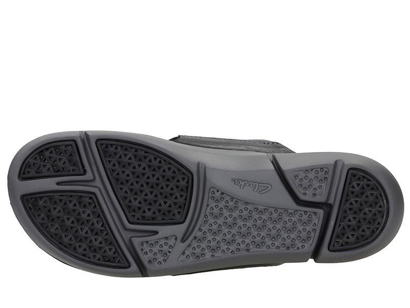 Clarks Japonki damskie - Tri Carmen - r 36 - czarne, skóra naturalna
