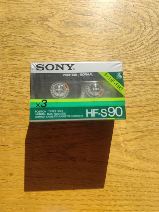 Sony Hf-s90 – Zestaw 3 Kaset magnetofonowych