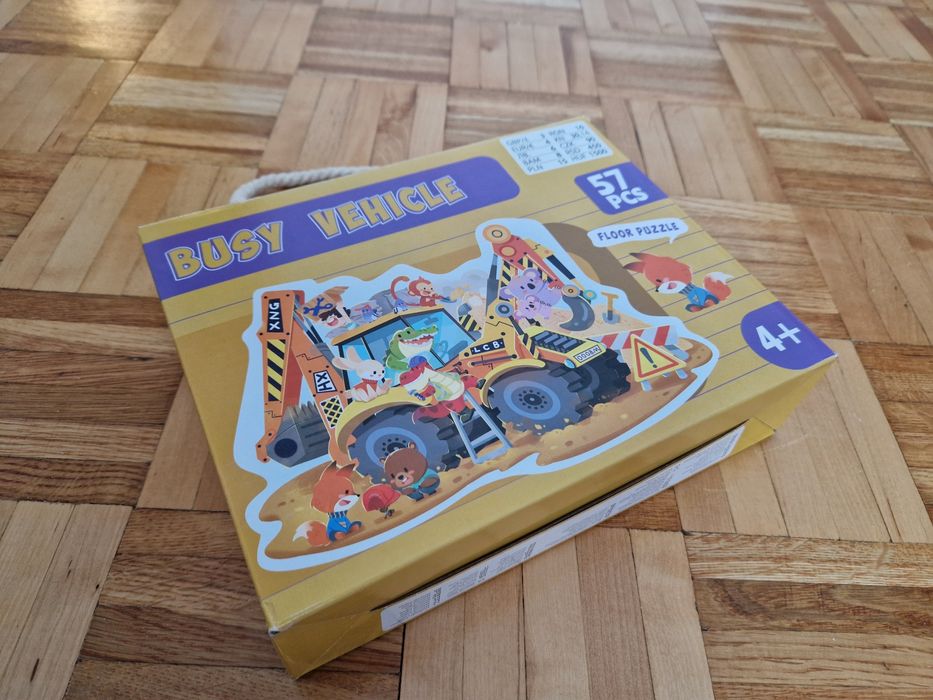 Puzzle dziecięce - Koparka