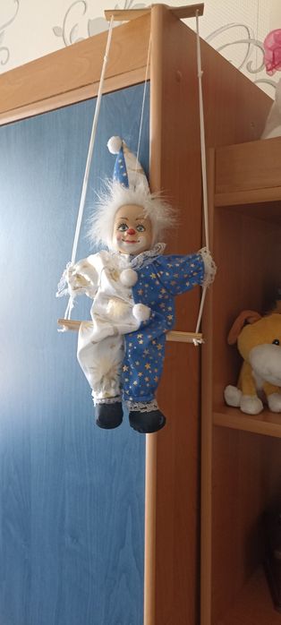 Интерьерная игрушка клоун