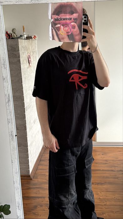 Футболка Vetements Eye of horus black S M L Balenciaga project gr protocol index