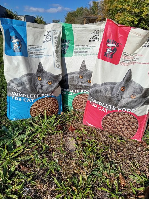 Сухий корм для котів Miss Kis 10кг