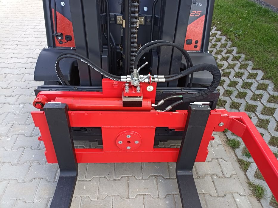 Obrotnica do wózka widłowego ciągnika KONTAŻ wywrotnica skrzyń kosz