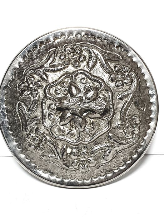 Lindissimo antigo espelho de mão oriental