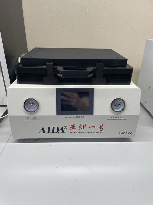 Ламінатор Aida 808, для переклейки дисплеїв до 12 дюймів