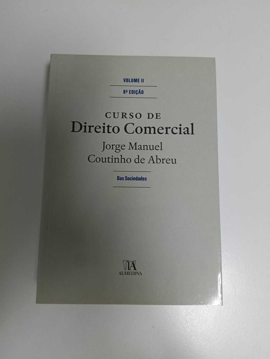 Curso de Direito Comercial Coutinho de Abreu Volume II