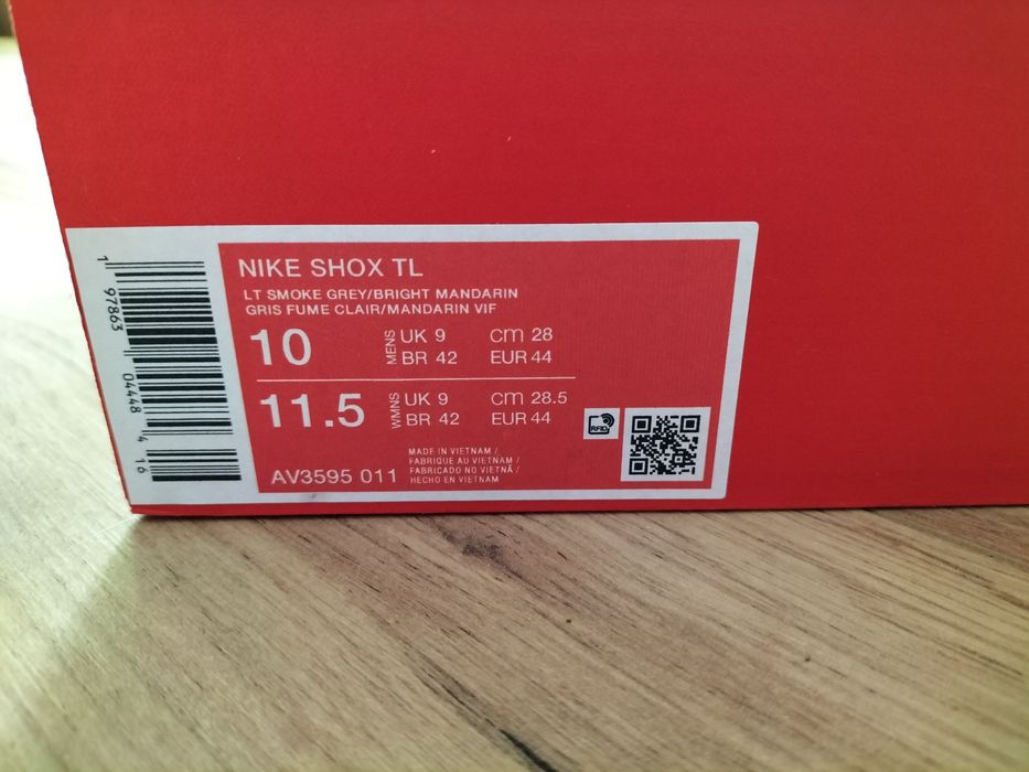Buty Nike Shox TL rozm 44