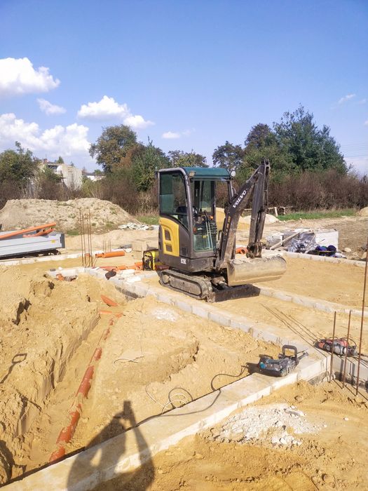 Usługi Minikoparka Hydraulik Przyłącza Wod-Kan