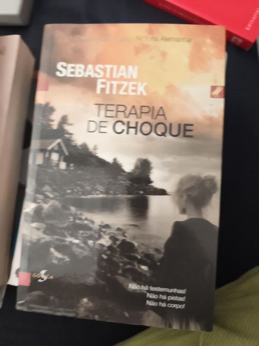 Livro terapia de choque Sebastian fitzek