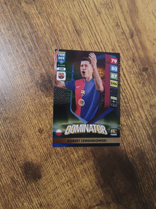 Karta dominator FIFA 365 Lewandowski 2025 Barcelona