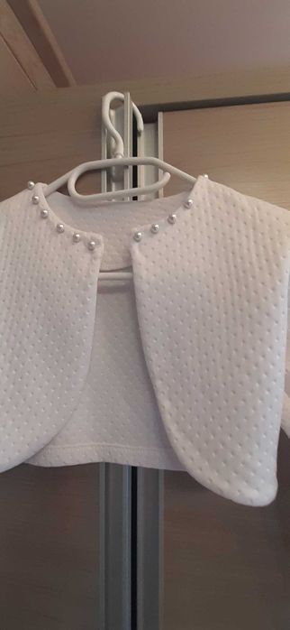 bolerko białe do komunii