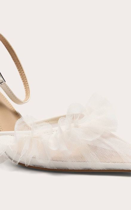 Весільні туфлі білі