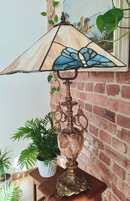 Lampa stołowa - styl Tiffany